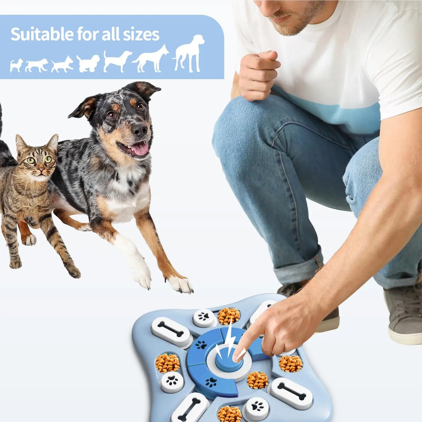 Dog Puzzle Slow Feeder Toy