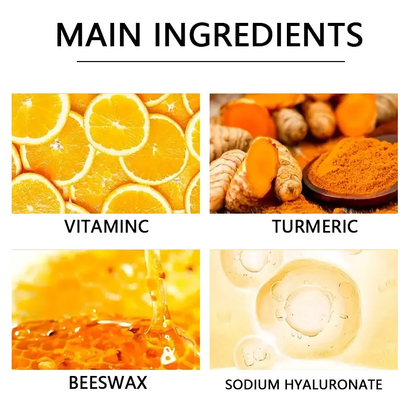 Vitamin C & Turmeric Hand & Foot Wax Mask – Deep Moisturizing & Skin Brightening.