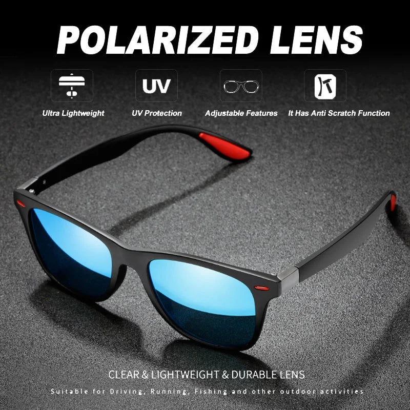 “Night Vision Polarized Sunglasses – Anti-Glare Driving Glasses with UV400 Protection”