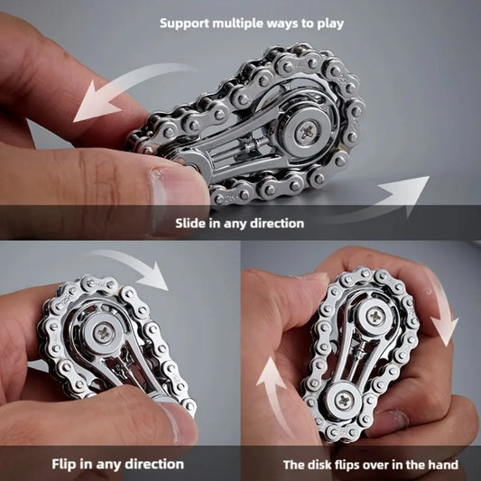 “Metal flywheel fidget gyroscope spinning toy”.